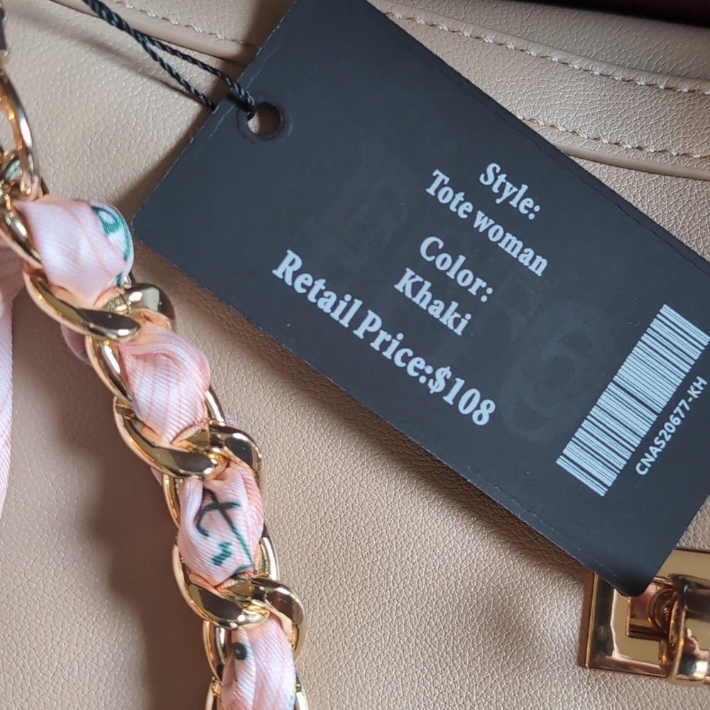 Khaki Tote - Ello Alexis - Picture 12 of 12